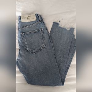 Agolde High Rise Riley Jeans in Curio NWT!!